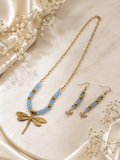 Necklace with earrings