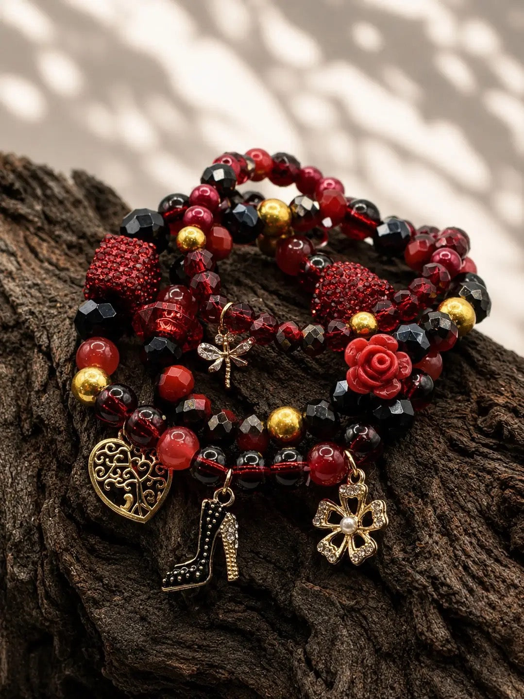 Ruby Ann Bundle of 5 Bracelets
