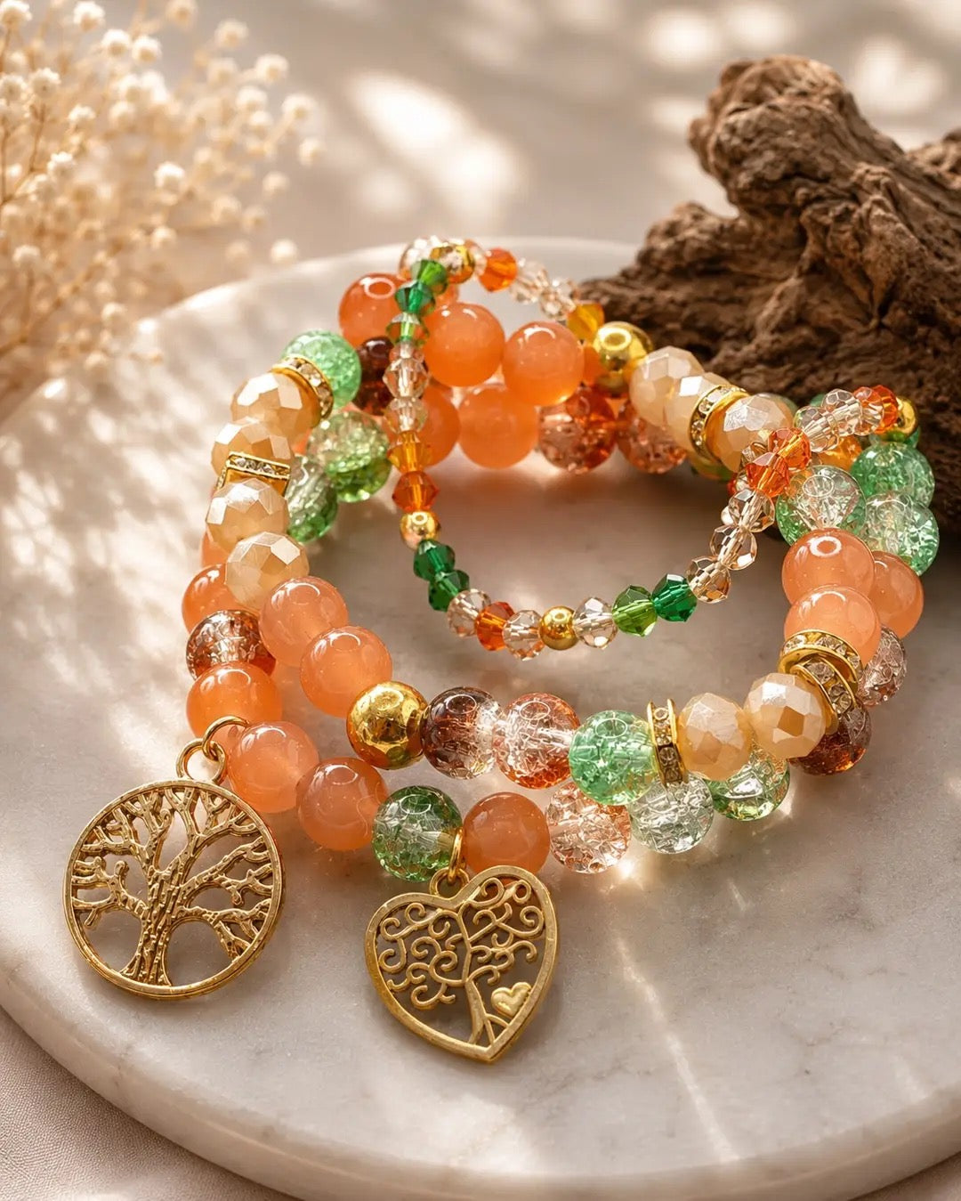 Anna Amber Bundle of 3 Bracelets