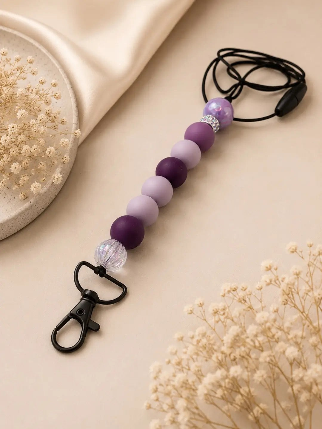Jules grace , Purple Subtle (Lanyard)
